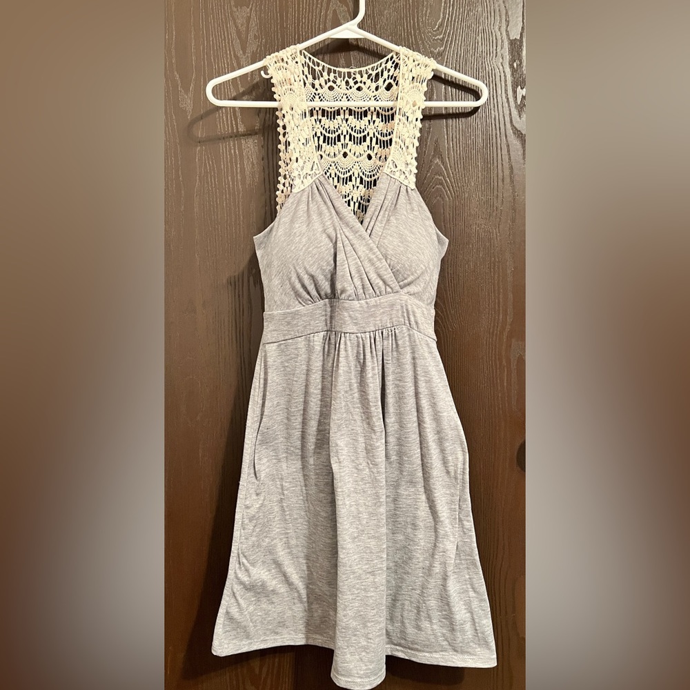 Crochet casual dress